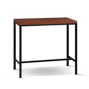 Mefunb Alex Bar Table – Walnut and Black