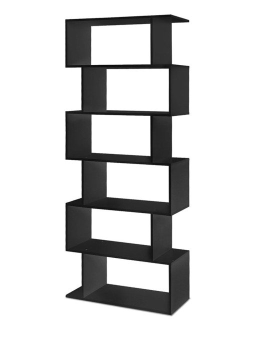 6 Tier Display Shelf – Black