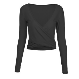 New autumn and winter women's mesh ultra-thin outerwear, slimming and seamless breathable long sleeved yoga clothes, sports and fitness clothes